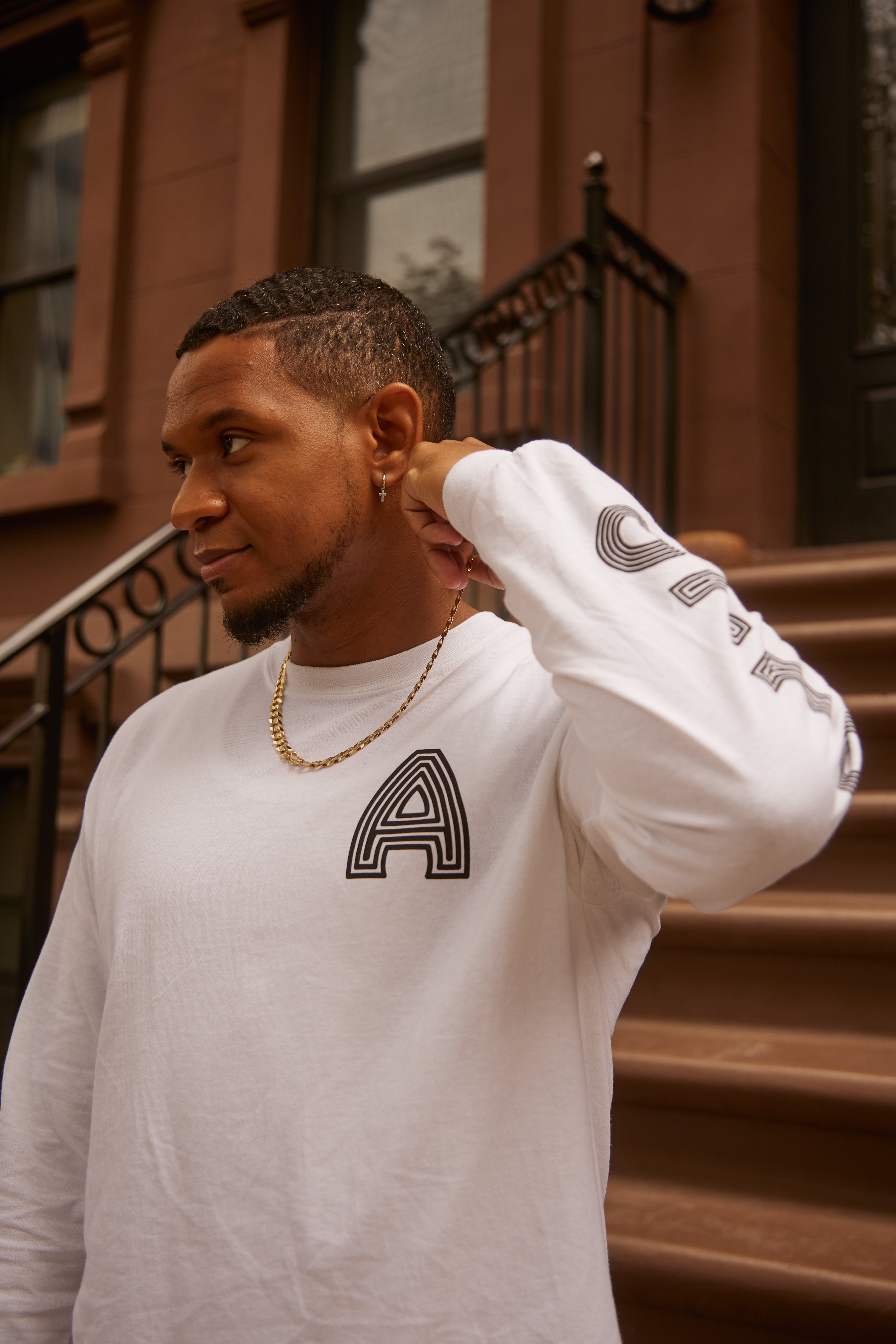 Long Sleeve Tee - White
