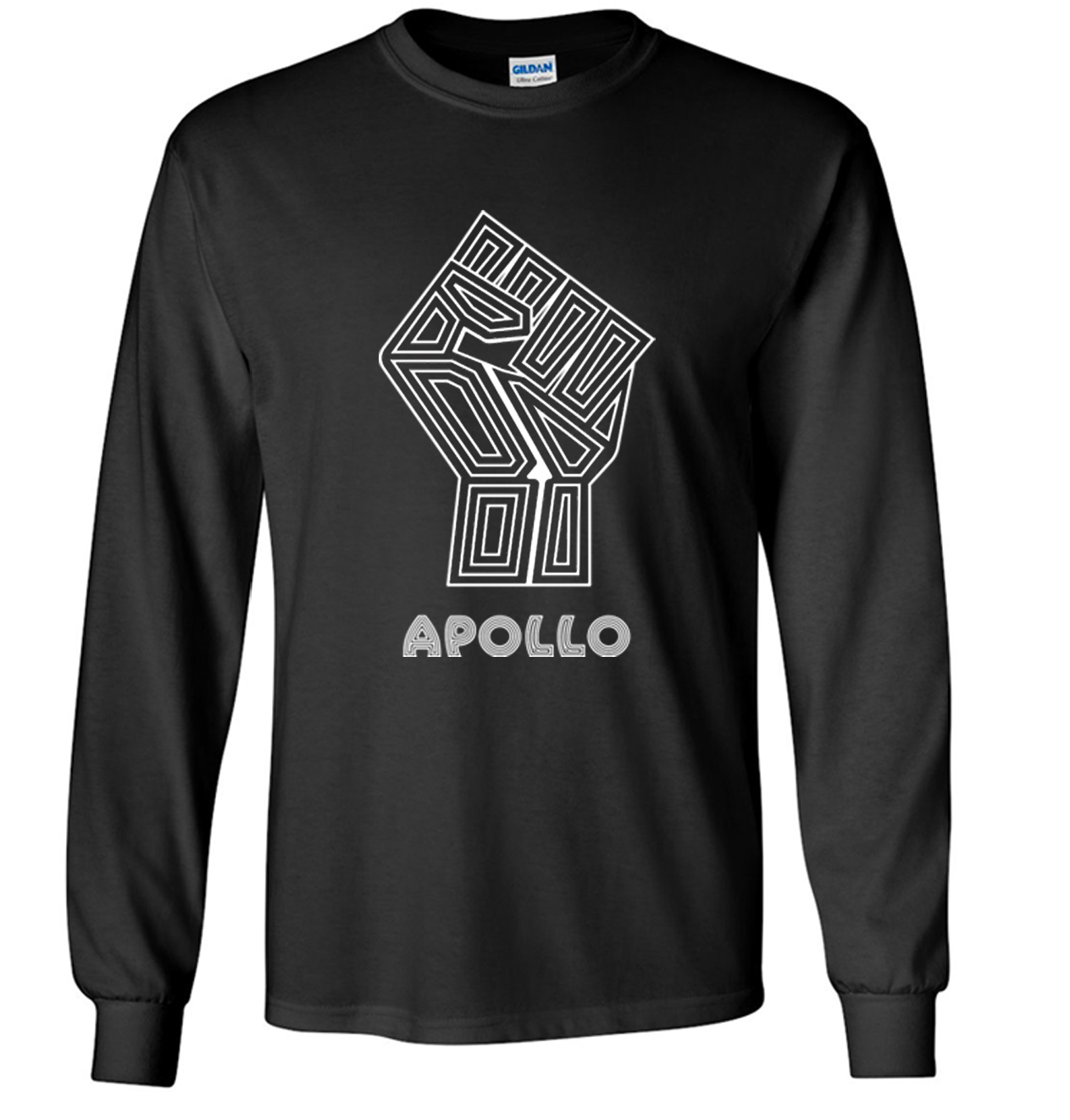 Long Sleeve Tee - POWER | Black
